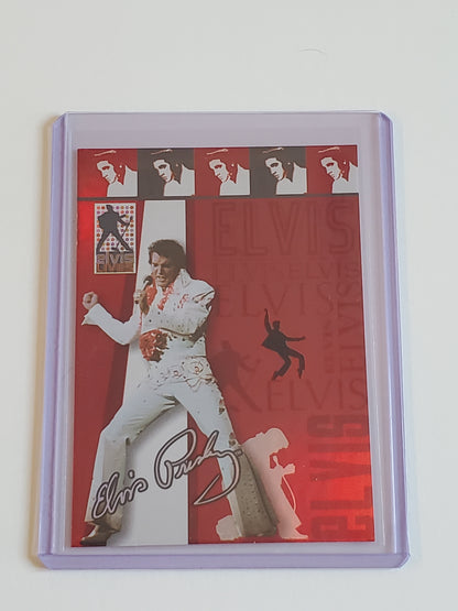 Elvis Presley 2006 Press Pass Elvis Lives Fashions Foil American Eagle Jumpsuit 10/12