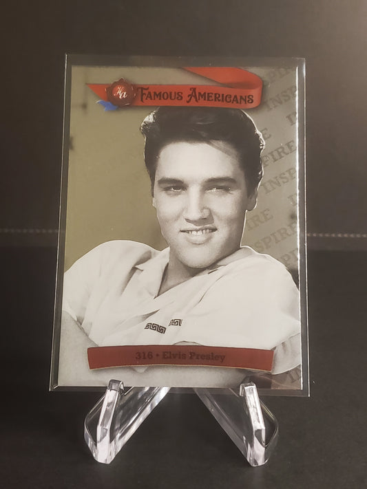 Elvis Presley 2021 Famous Americans Historic Autographs Silver Foild 1 of 150 made