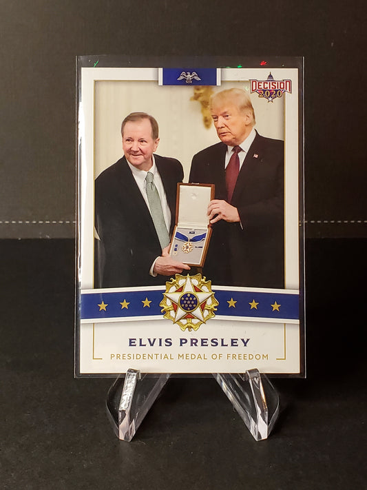 Elvis Presley 2020 Leaf Decision Presidential Medal of Freedom #PMOF6