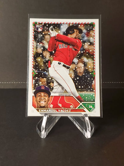 Emmanuel Valdez 2023 Topps Holiday Baseball RC #H171