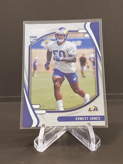 Ernest Jones 2021 Panini Absolute RC #190