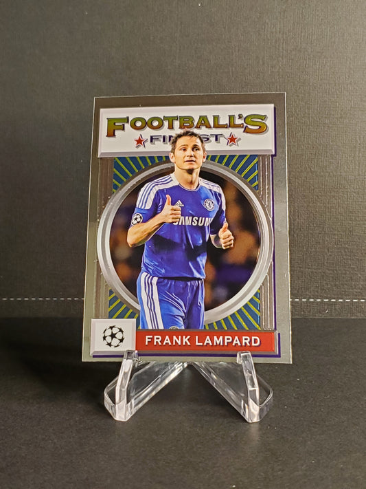 Frank Lampard 2021-2022 Topps Finest Flashbacks UEFA Soccer Silver Refractor #8
