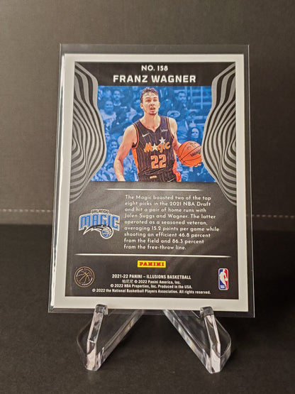 Franz Wagner 2021-2022 Panini Illusions Basketball RC #158