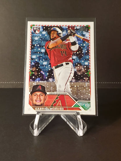 Gabriel Moreno 2023 Topps Holiday Baseball RC #H93