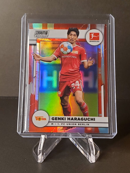 Genki Haraguchi 2021-2022 Topps Stadium Club Chrome Ball Artists #BA-GH