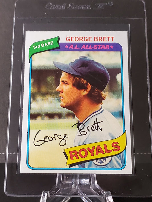 George Brett 1980 Topps Baseball #450