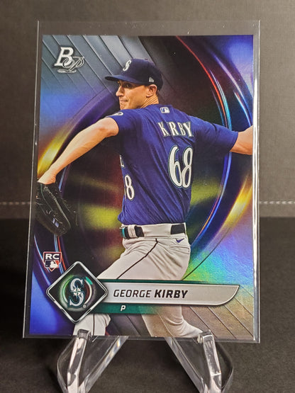 George Kirby 2022 Bowman Platinum RC #71