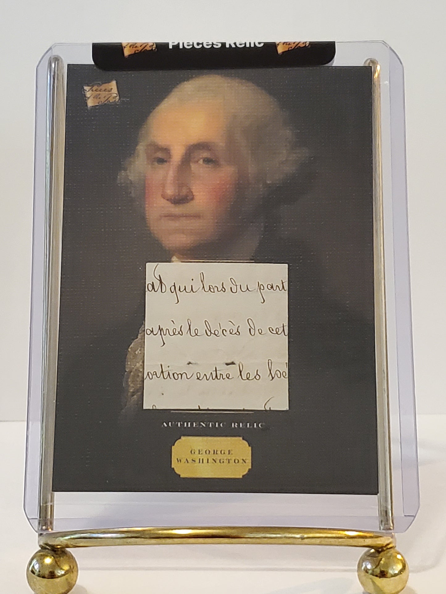 George Washington 2023 Pieces of the Past: 7 Year Edition Authentic Relic