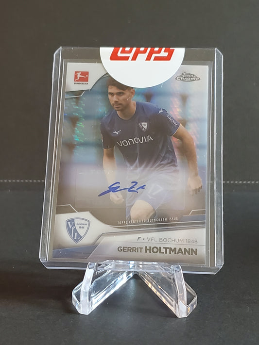 Gerrit Holtmann 2023 Topps Chrome Bundesliga AUTO #80/165