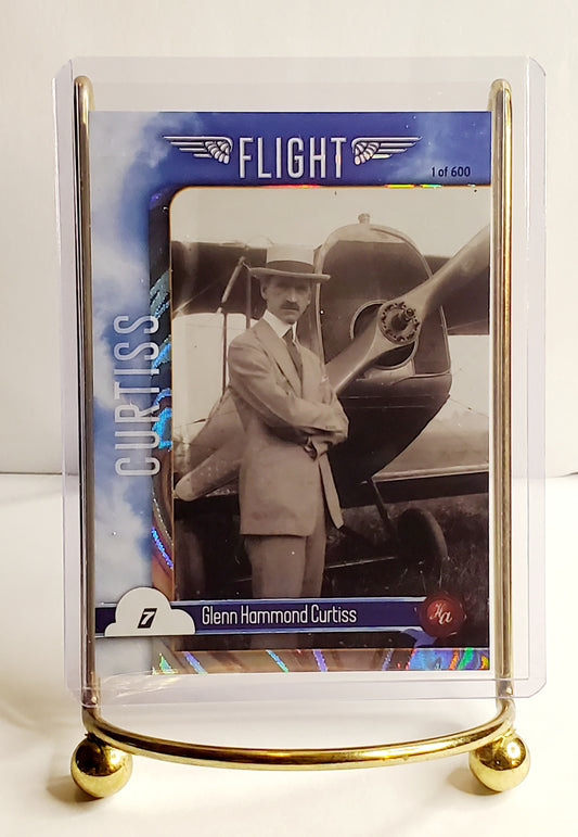 Glenn Hammond Curtiss - 2023 Flight Historic Autograph Parallel Insert #'d /600