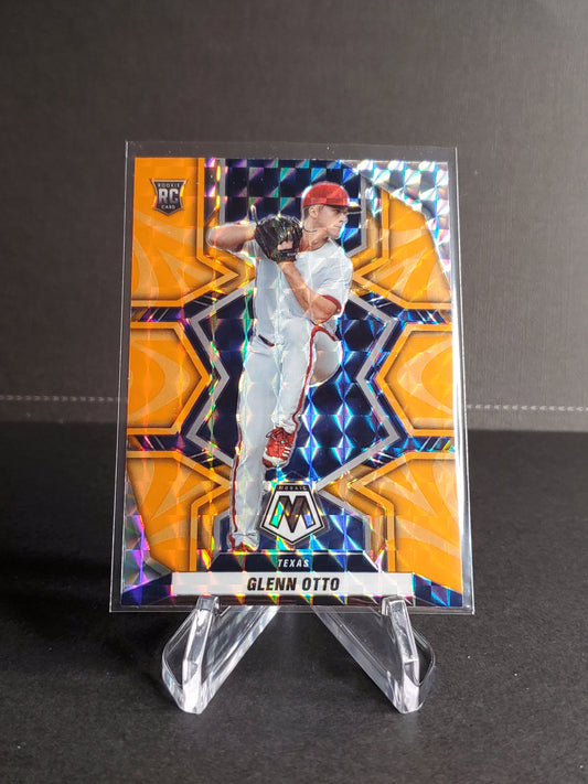 Glenn Otto 2022 Panini Mosaic Orange Prizm RC #248