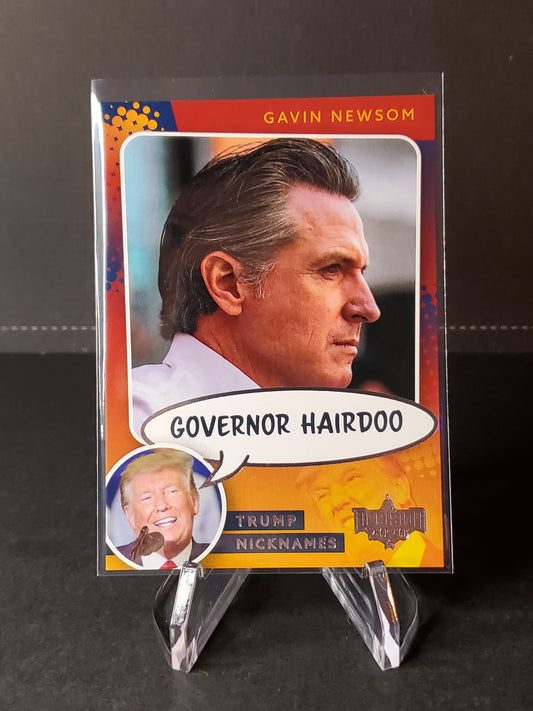 Governor Hairdoo 2020 Leaf Decision Trump Nicknames #NN10