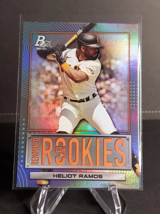 Heliot Ramos 2022 Bowman Platinum Renowned Rookies RC #RR-12