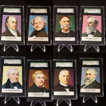 1960 Golden Press Presidents SGC GEM MINT 98 and MINT 96 Collection (8)