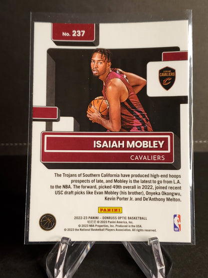 Isaiah Mobley 2022-2023 Donruss Optic Rated Rookie #237