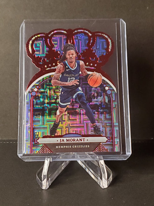 Ja Morant 2022-2023 Crown Royale Asia Red Mojo #91