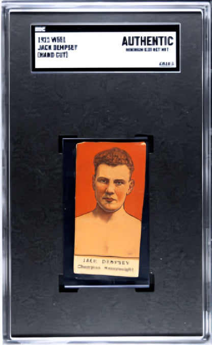 1921 W551 Jack Dempsey (Hand Cut) SGC Authentic - GREAT COLOR!