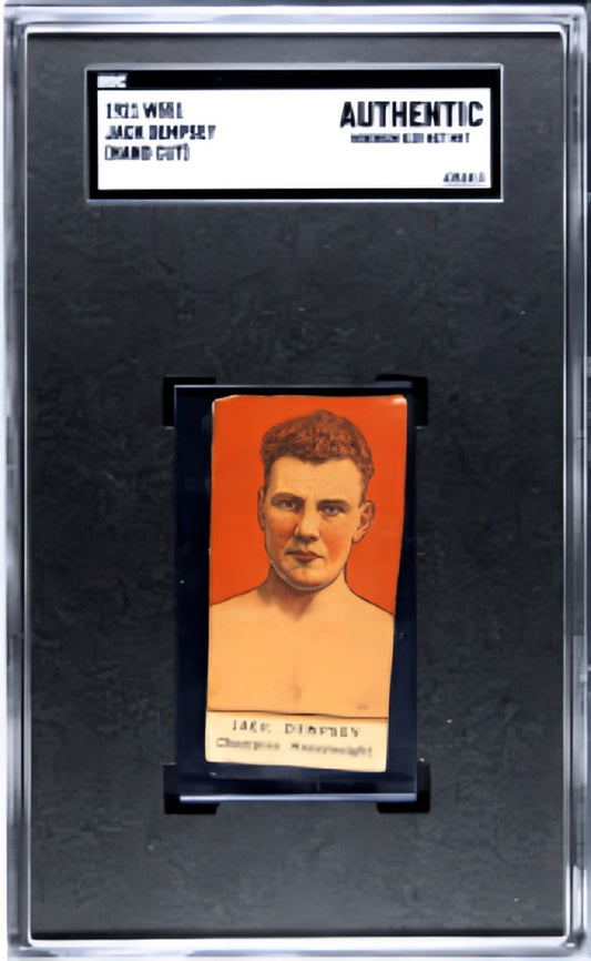 1921 W551 Jack Dempsey (Hand Cut) SGC Authentic - GREAT COLOR!