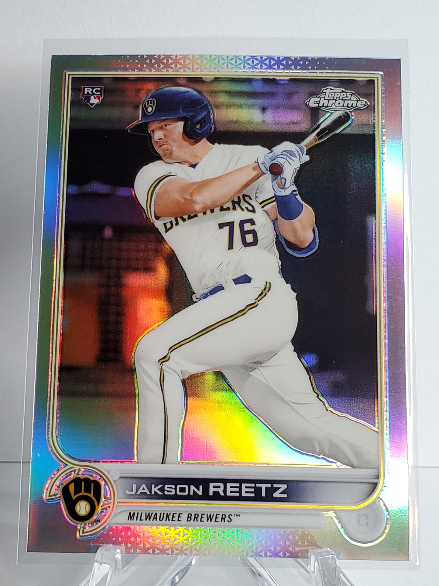 Jakson Reetz 2022 Topps Chrome RC #157