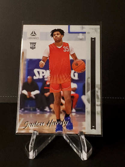 Jaden Hardy 2022 Panini Chronicles Luminance RC #11