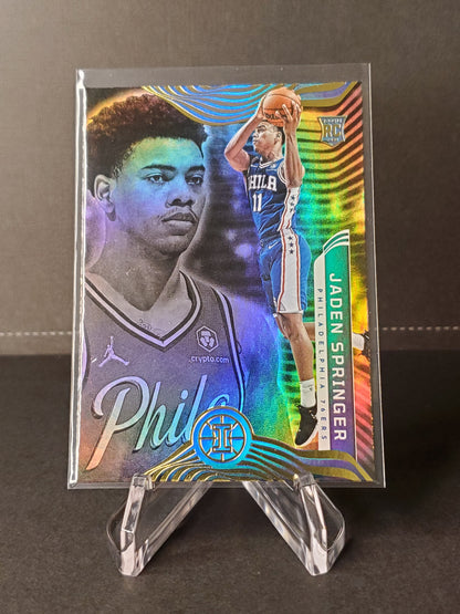 Jaden Springer 2021-2022 Panini Illusions Basketball RC #178