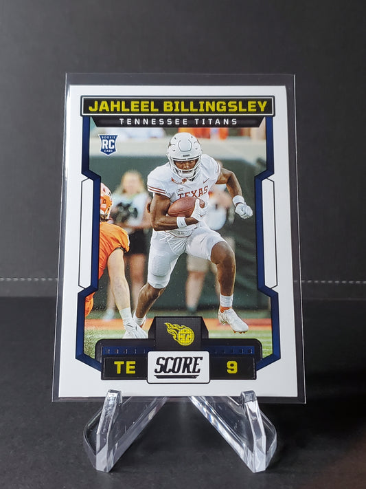 Jahleel Billingsley 2023 Panini Score Football RC #397