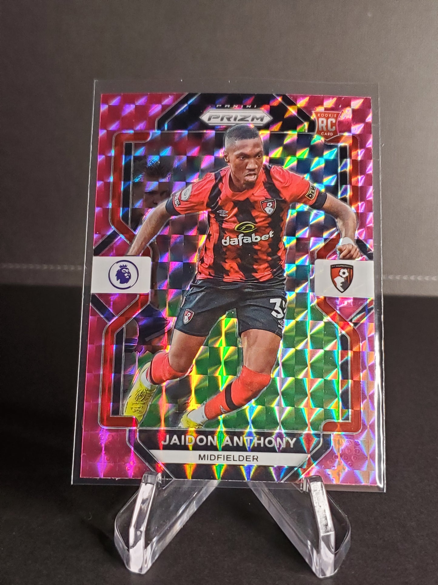 Jaidon Anthony 2022-23 Panini Prizm Premier League Pink Prizm #226