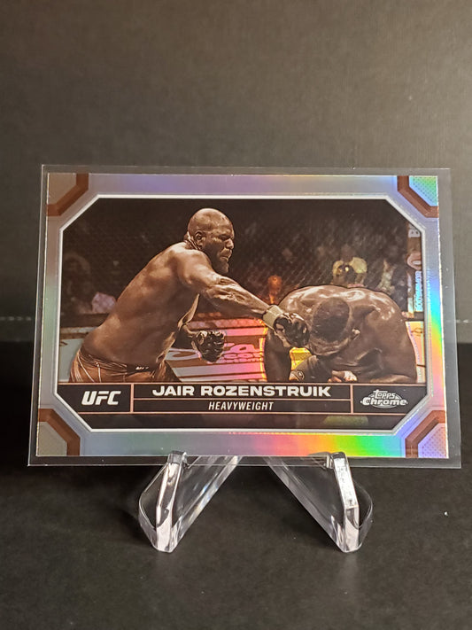 Jair Rozenstruik 2024 Topps Chrome UFC Sepia #87