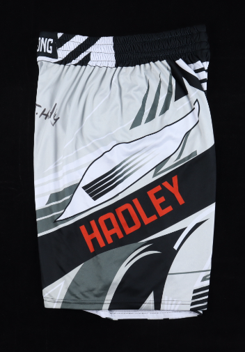 Jake "White Kong" Hadley Signed UFC Fight Shorts (PA)