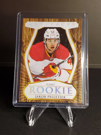 Jakob Pelletier 2023-2024 UD Artifacts HockeyWood Parallel Rookie #197