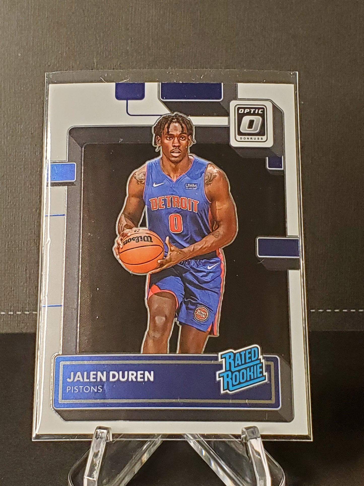 Jalen Duren 2022 Panini Optic Rated Rookie RC #227