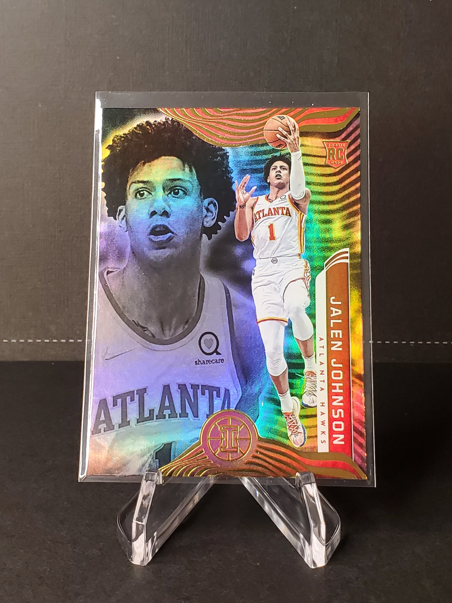 Jalen Johnson 2021-2022 Panini Illusions Basketball RC #170