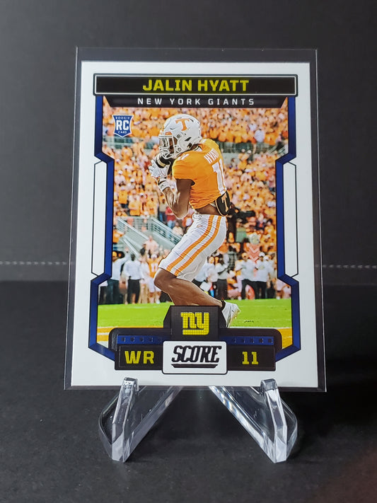 Jalin Hyatt 2023 Panini Score Football RC #347