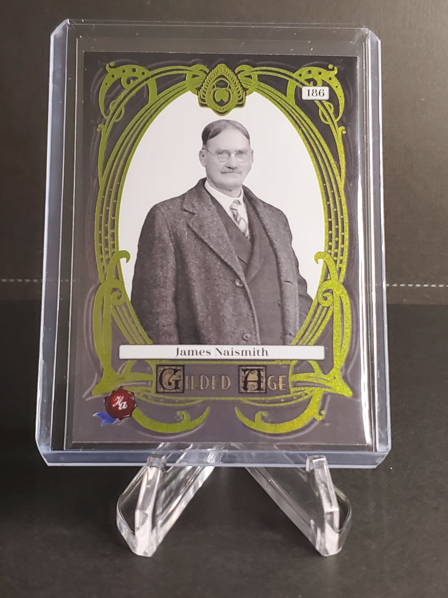 James Naismith 2022 Gilded Age Historic Autographs Green 32/32