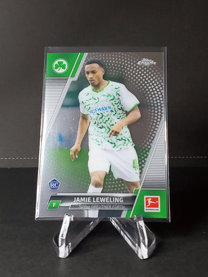 Jamie Leweling 2021-2022 Topps Chrome Bundesliga RC #44