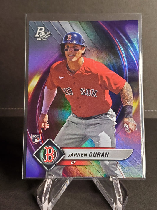 Jarren Duran 2022 Bowman Platinum RC #27