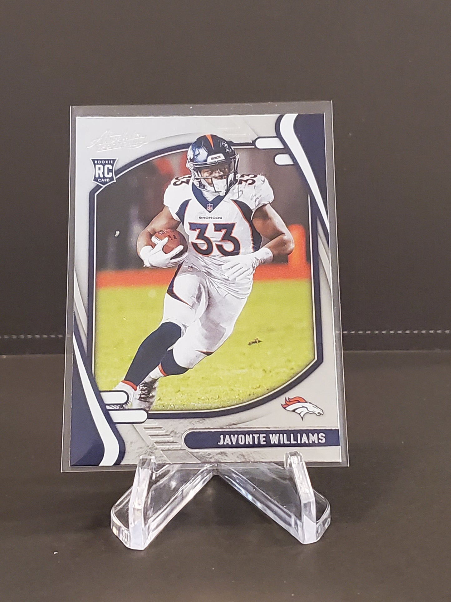 Javonte Williams 2021 Panini Absolute RC #115