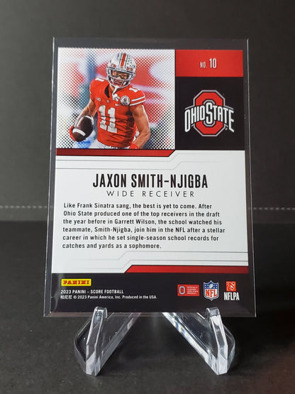 Jaxon Smith-Njigba 2023 Panini Score Football PROTENTIAL #10