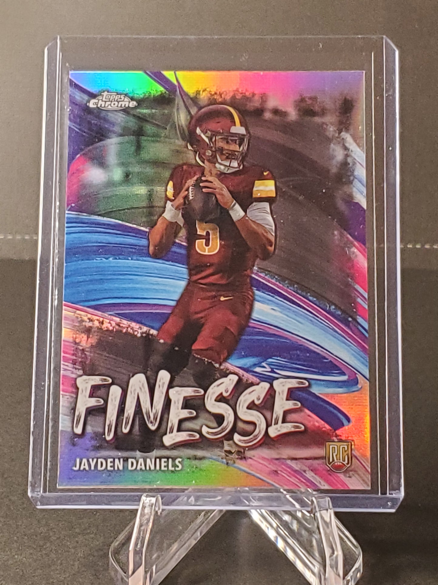 Jayden Daniels 2024 Topps Chrome FINESSE Rookie RC #F-3