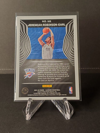 Jeremiah Robinson-Earl 2021-2022 Panini Illusions Basketball RC #182