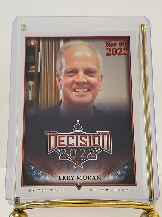 2022 Jerry Moran 2022 Leaf Decision #1/1
