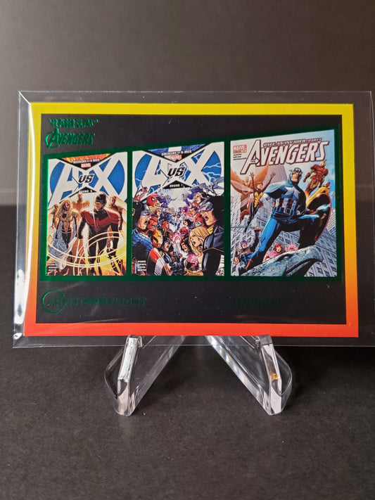Jim Cheung 2022 Fleer Ultra Avengers Green Artist Spotlight #AS-10