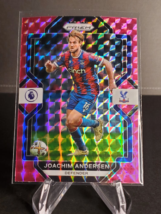 Joachim Andersen 2022-23 Panini Prizm Premier League Pink Prizm #19