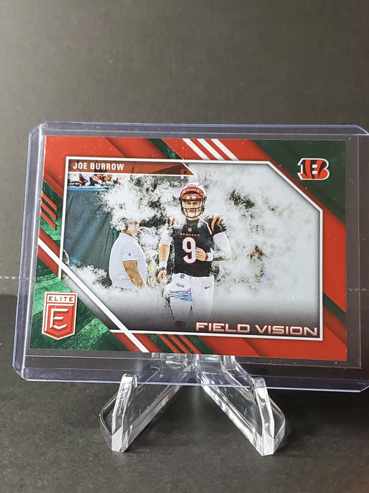 Joe Burrow 2023 Panini Donruss Elite Green Field Vision #FV-8