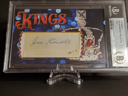 Joe Sewell 2023 Historic Autographs KINGS Silver AUTO #10/12 BGS AUTHENTIC