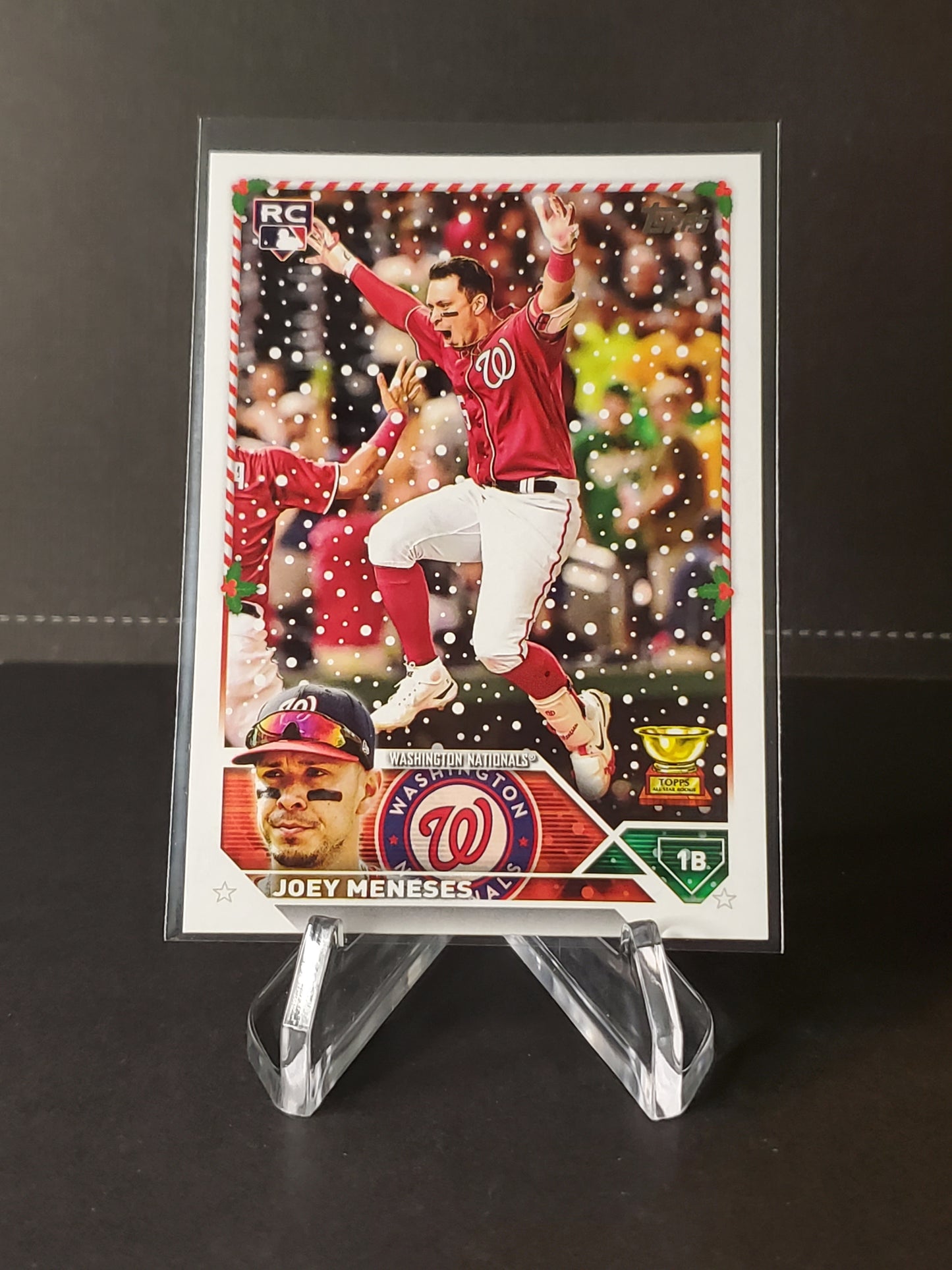 Joey Meneses 2023 Topps Holiday Baseball RC #H80