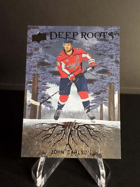 John Carlson 2023/24 Upper Deck Series 2 Deep Roots #DR-50