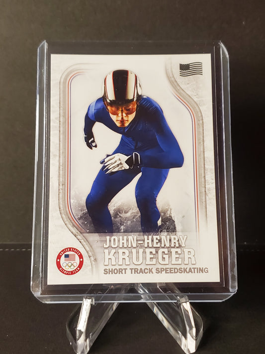 John-Henry Krueger 2018 Topps US Winter Olympics #US-41: #/99