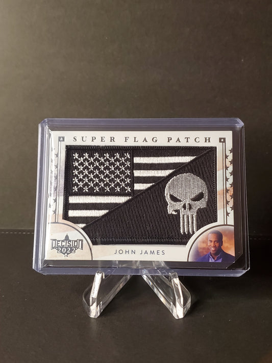 John James 2023 Decision Update Super Flag Patch #SF30