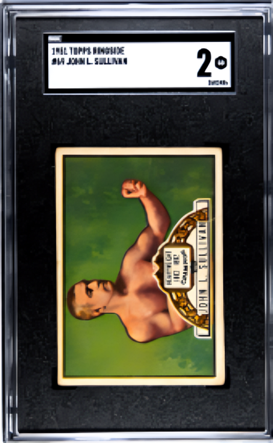 1951 Topps Ringside #69 John L. Sullivan -- SGC 2 CENTERED!!
